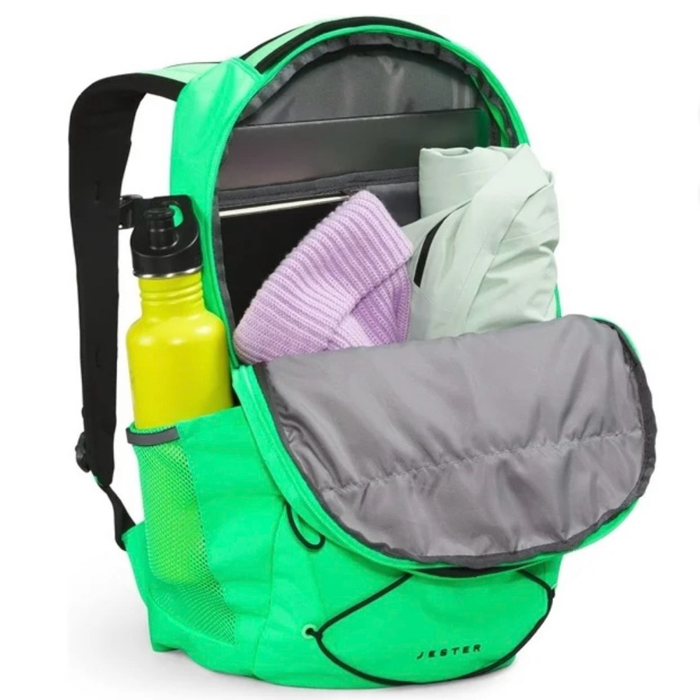 THE NORTH FACE Jester Commuter Laptop Backpack, Chlorophyll Green/TNF Black - Picture 5 of 14